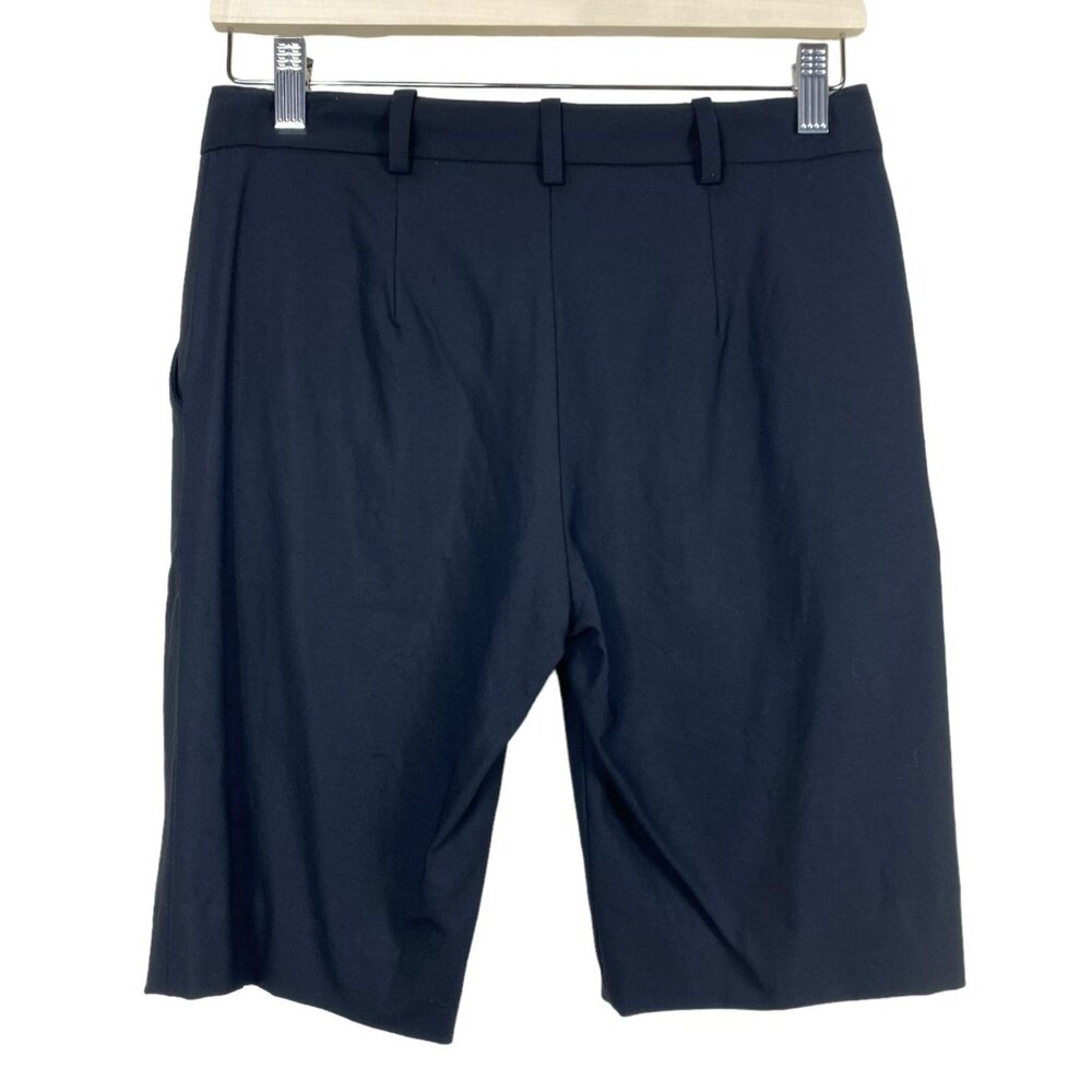 Barneys New York‎ Black Stretch Bermuda Shorts Size 0 - Picture 8 of 11